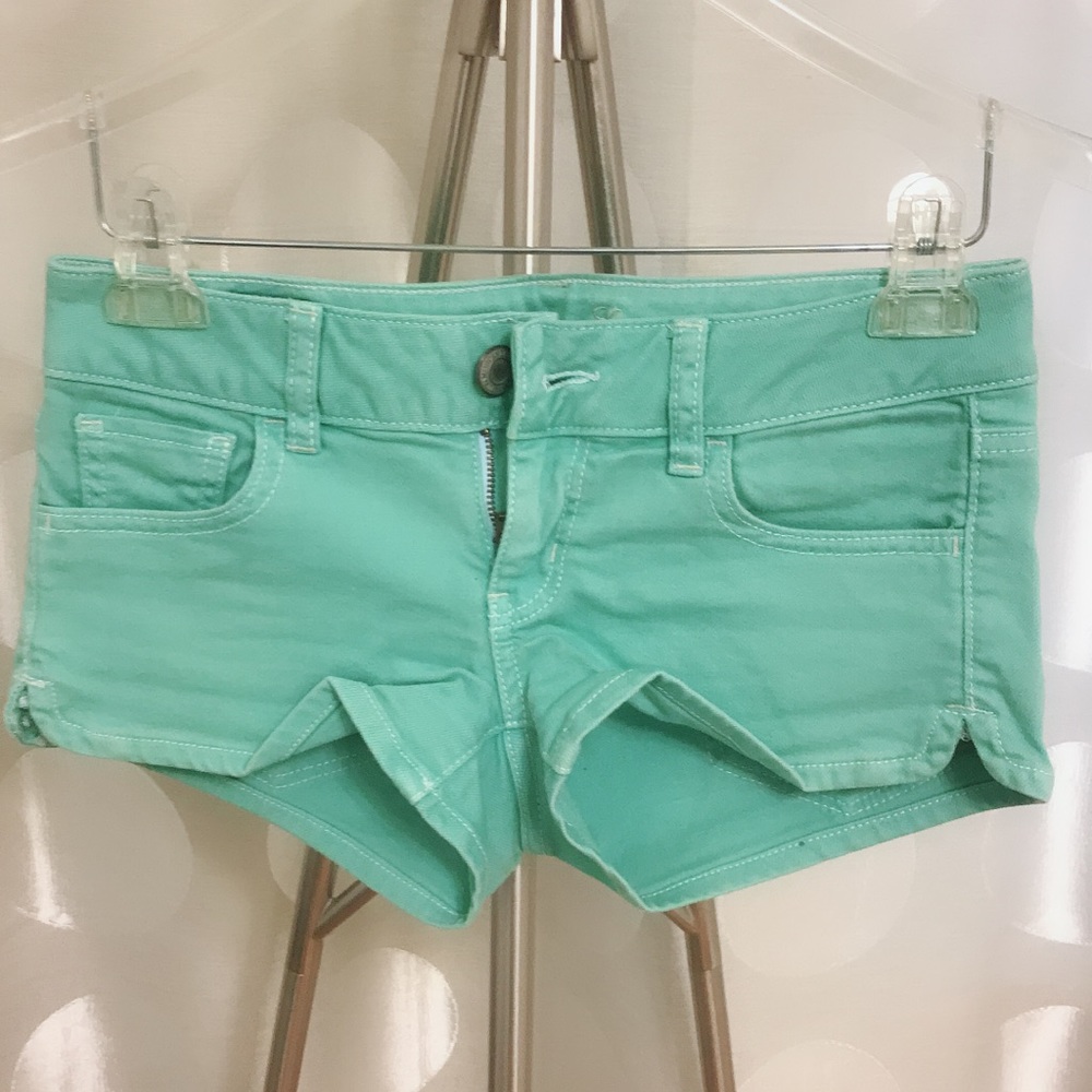 American Eagle Turquoise Shorts 🤩😍